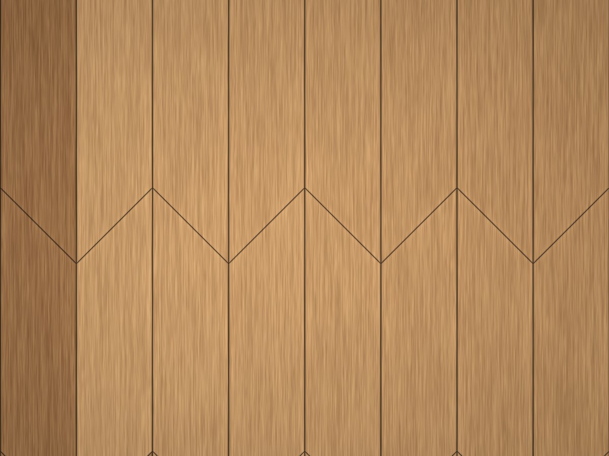 Parquet chevron effet bois